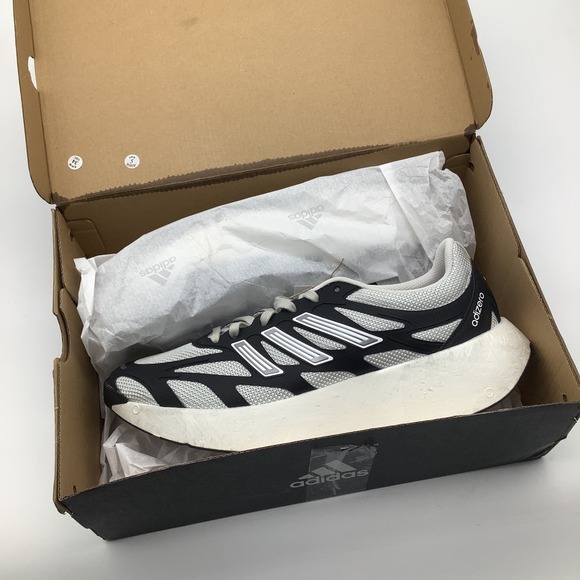 Adidas‎ Adizero Aruku Originals Running Shoes JI3555 Black White M 11 W 12 NWT main image 4